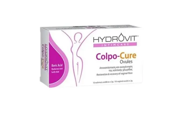 Hydrovit Intimcare Colpo-cure Ovules Vaginal Suppositories 10 X 2gr