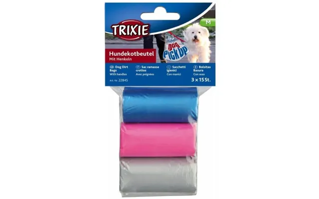 Hygienic Bags For Dog Waste X3 Roll 15 Pcs