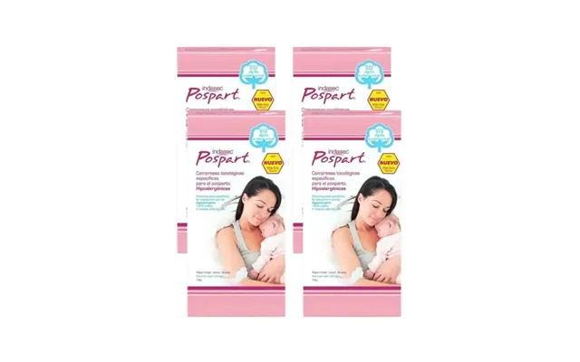 Indasec Pospart Normal Tampon With Wings - 4 X 14 Units