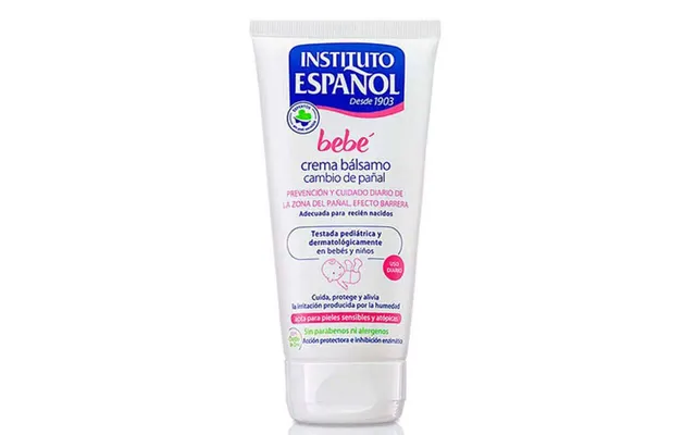 Instituto Español Baby Line Diaper Balm Cream Tube - 150 Ml product image