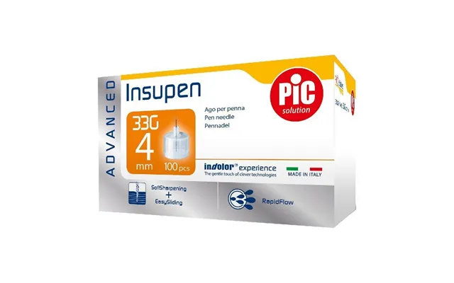Insupen Insulin Pen Needles 33g 4mm 100pcs