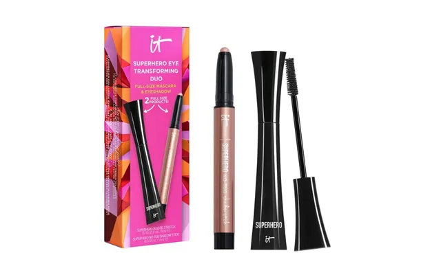 It Cosmetics Superhero Complete Set Of Mascara And Eye Shadow For Eyes