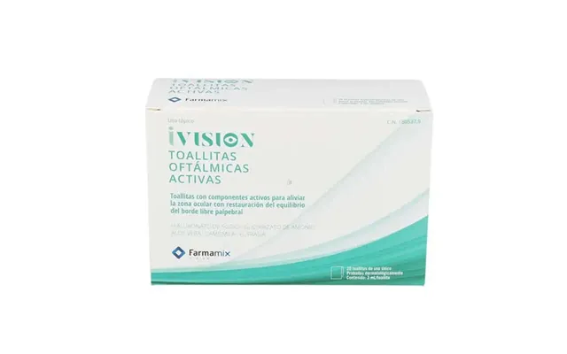 Ivision Active Eye Wipes - 20 Units