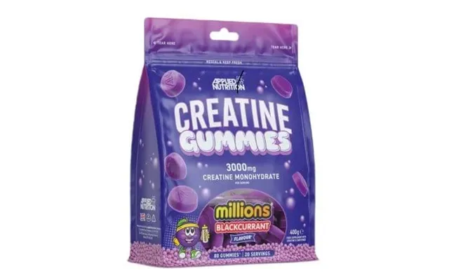 Jellies With Creatine Monohydrate 3000 Mg And Raspberry Flavor - 400 G