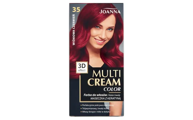 Joanna Multi Cream Color Paint 35 Wine Red product image