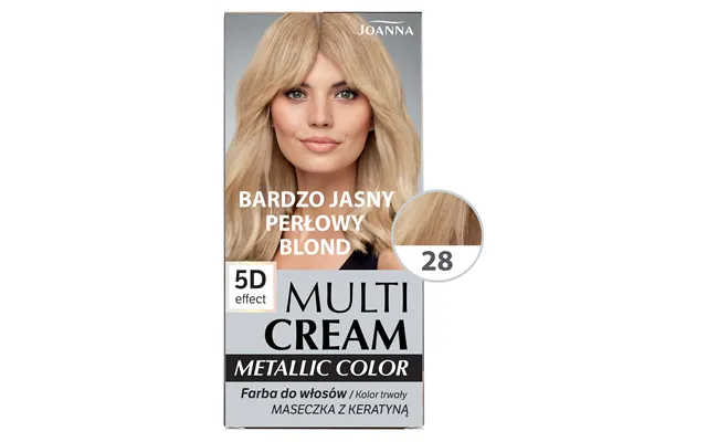 Joanna Multi Cream Metallic Color - Hair Dye