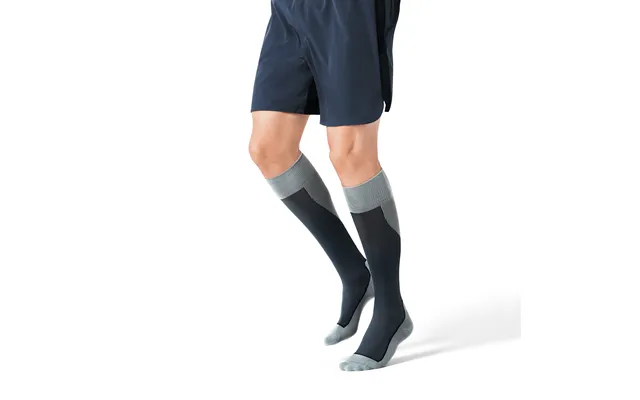 Jobst Sport Sports Knee Compression Socks 20-30 Mmhg Size L Grey Graphite