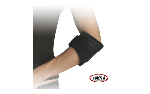 John's Tennis Elbow Strap Wrap Around Black Line One Size 120172 product image