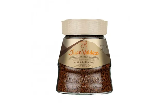 Juan Valdez Freeze-dried Instant Coffee Vanilla And Cinnamon - 95 G