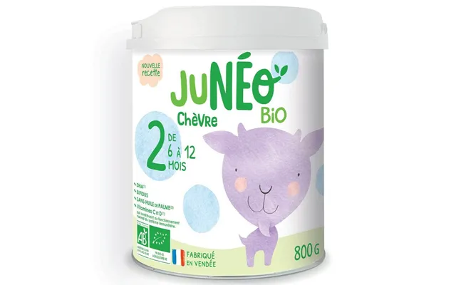 Juneo Goat Milk Followed Bio Second Age 6-12 Months 800g product image