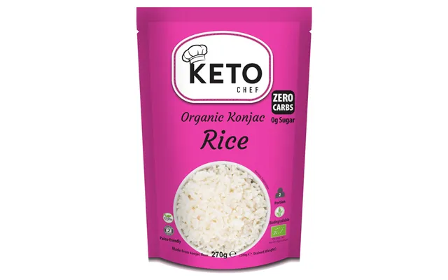 Keto Chef Organic Konjac Rice - Konjac Rice Noodles