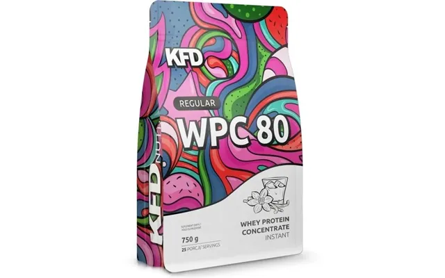 Kfd Wpc 80 Protein Supplement, Vanilla - Advocate Flavor 750g