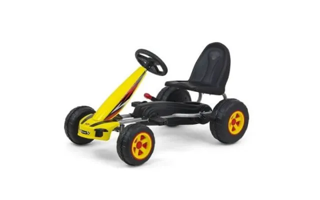 Kids Pedal Go-kart - Viper Yellow product image