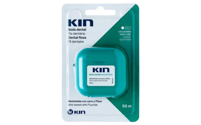 Kin Mentholated Dental Floss With Wax