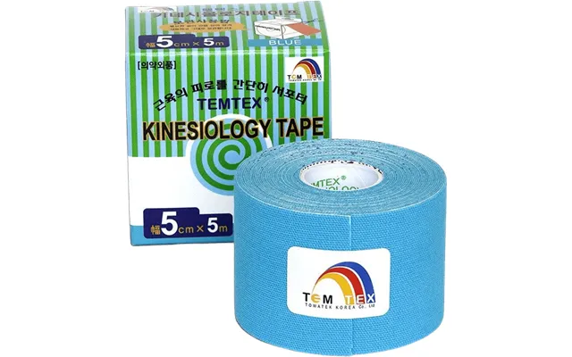 Kinesio Temtex Kinesio Temtex Kinesio Treadmill Classic Blue Stretching Band 5cmx5m