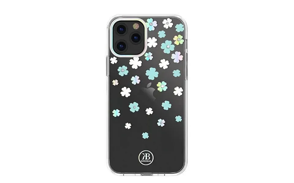Kingxbar Lucky Series Case Decorated With Genuine Swarovski Crystals Iphone 12 Mini Transparent Clover