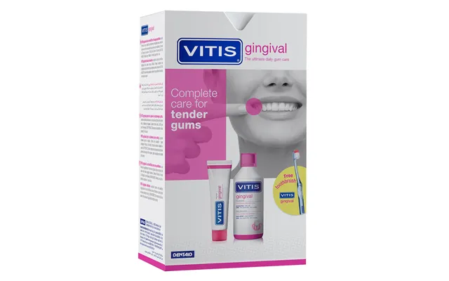 Kit Vitis Gingival - Mouthwash 500 Ml Toothpaste 100 Ml Toothbrush 1 Pc product image