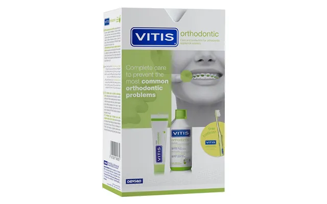 Kit Vitis Orthodontic - Mouthwash 500 Ml Toothpaste 100 Ml Toothbrush 1 Pc product image