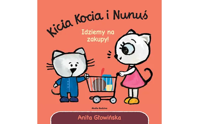 Kitten And Nunus Idziemy Na Zakupy - A Book For Children