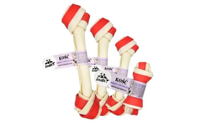 Knotted Bone Red Knotted Bone Red Calfskin Reward - 1 Piece X 10 Cm