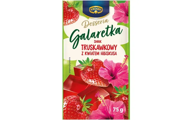 Kruger Desseria Jelly Strawberry Flavor With Flower