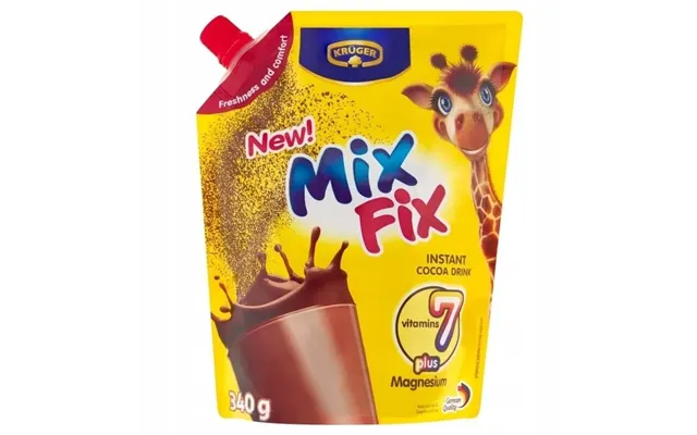 Kruger Mix Fix Instant Cocoa Drink 7 Vitamins Plus Magnesium