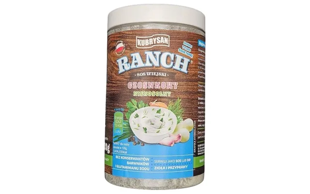 Kubrysan Ranch Low-salt Garlic Country Sauce 220 G