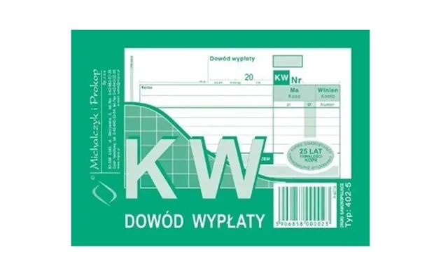 Kw Proof Of Payment A6 - 80 Sheets