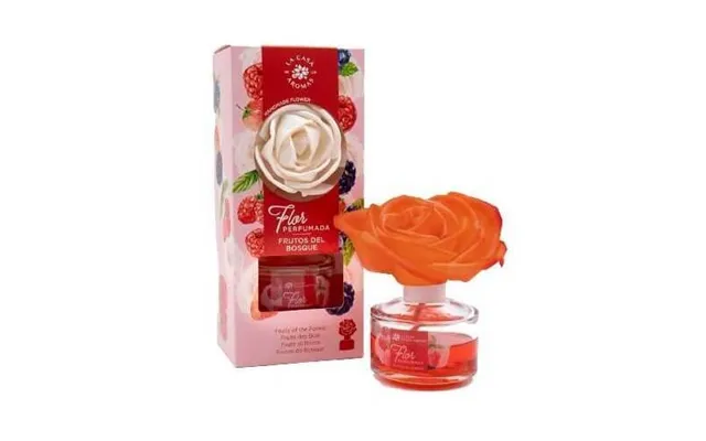 La Casa De Los Aromas Flor Perfumada Red Fruit Flower-shaped Perfume Diffuser - 65ml