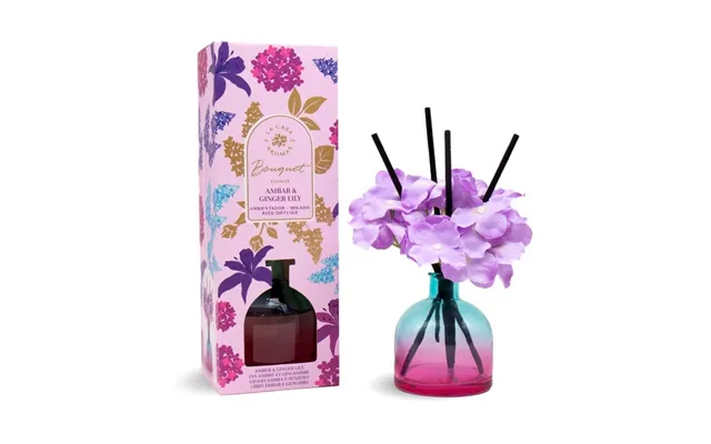 La Casa De Los Aromas Flower Bouquet Fragrance Sticks Amber Amp Ginger Lily - 170 Ml