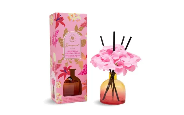 La Casa De Los Aromas Flower Bouquet Fragrance Sticks Jasmine Amp Cedar - 170 Ml