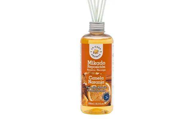 La Casa De Los Aromas Mikado Reposicion Stock Cinnamon And Orange Fragrance Oil - 250ml product image