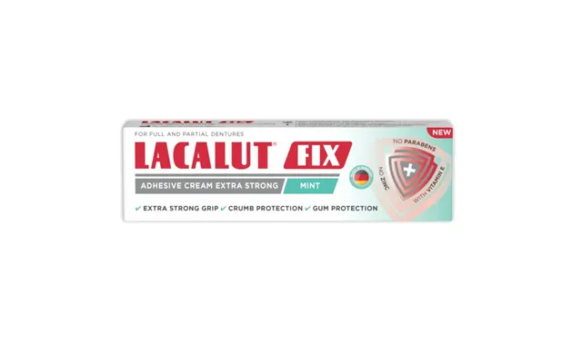 Lacalut Fix Mint Adhesive Cream - 40 G