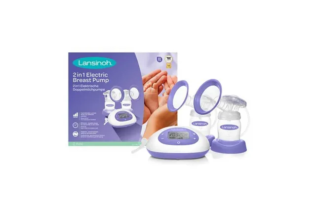 Lansinoh 2 In 1 Electric Breast Pump For Two Breasts