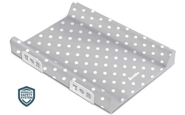 Leash Pad With Safety System - Sharky Dots Grey 70 Sm