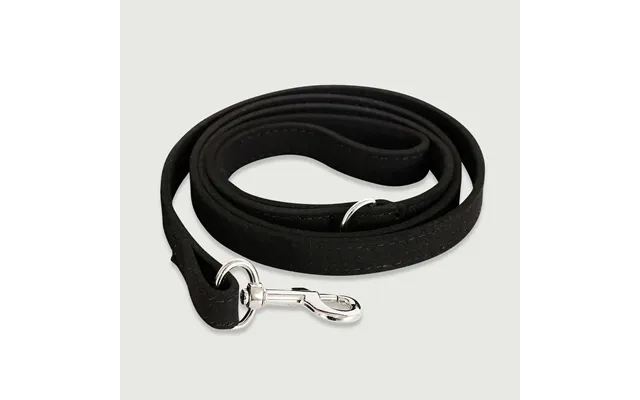 Leash With Metal Clip - Black