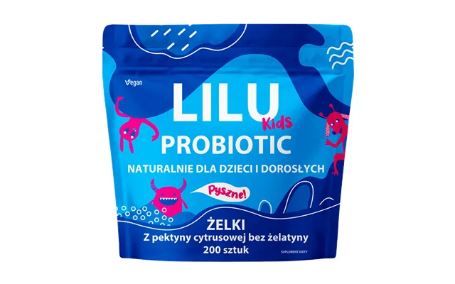 Lilu Kids Probiotic - Natural Jellies For Children And Adults