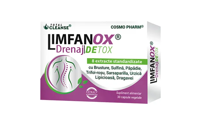 Limfanox Drenaj Detox Total Cleanse - 30 Capsules product image