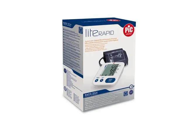 Lite Rapid Digital Upper Arm Blood Pressure Monitor - Pic Solution