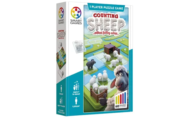 Logic Game With 60 Challenges Counting Sheep - 7 Years