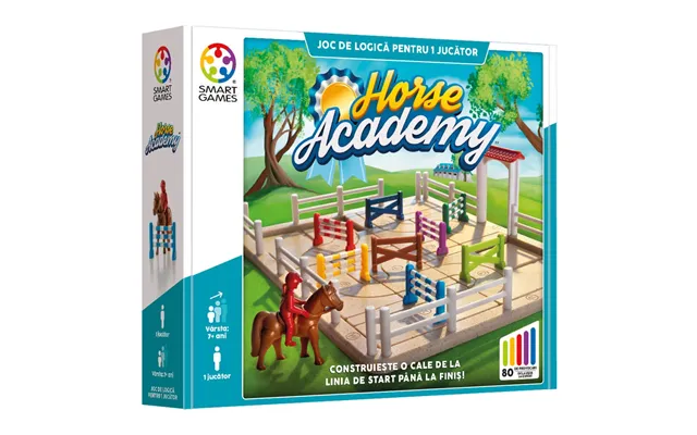 Logic Game With 80 Challenges Horse Academy - 7 Years