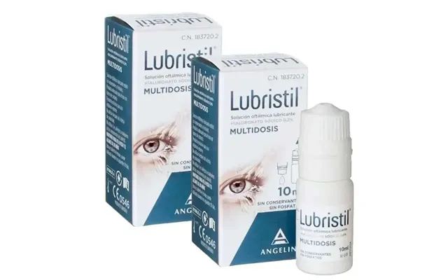 Lubristil Multi-dose Ophthalmic Lubricating Solution - Pack 2 X 10 Ml