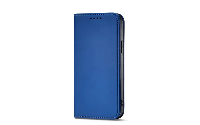 Magnet Card Case Case For Iphone 13 Card Wallet Case Card Stand Blue