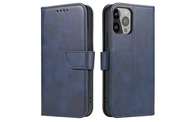 Magnet Case Case For Xiaomi Redmi Note 12 Pro Flip Cover Wallet Stand Blue
