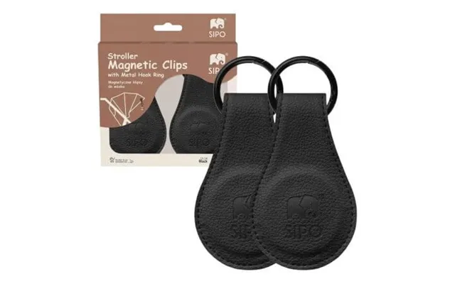 Magnetic Clips For Pram - Black