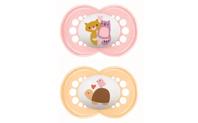 Mam Silicone Pacifier Original For 6-16 Months 2 Pieces 150sgc