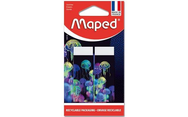 Maped Eraser Deepsea 2 Pieces