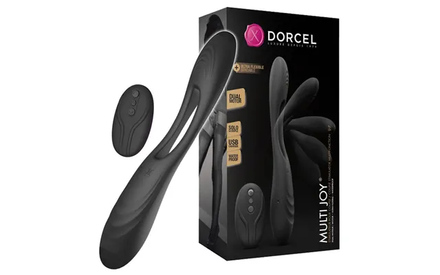 Marc Dorcel Mutli Joy Multifunctional Couples Vibrator Black