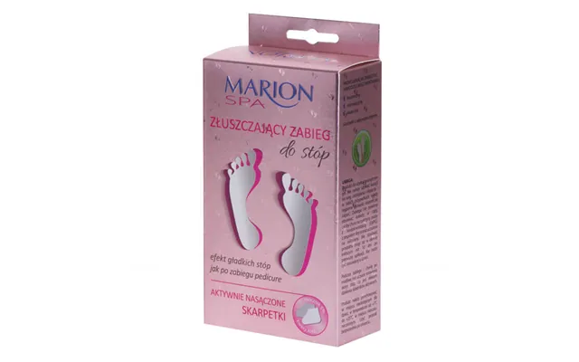 Marion Spa Exfoliating Foot Treatment Active Soak Socks 2 X 20ml