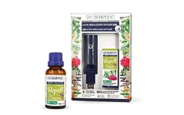 Marnys Pack Usb Ultra Nebulizer Synergy Repell 30ml